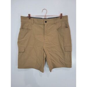 ORVIS‎ Mens Size 38 Tan Cargo Shorts Outdoor Hiking Casual Lightweight